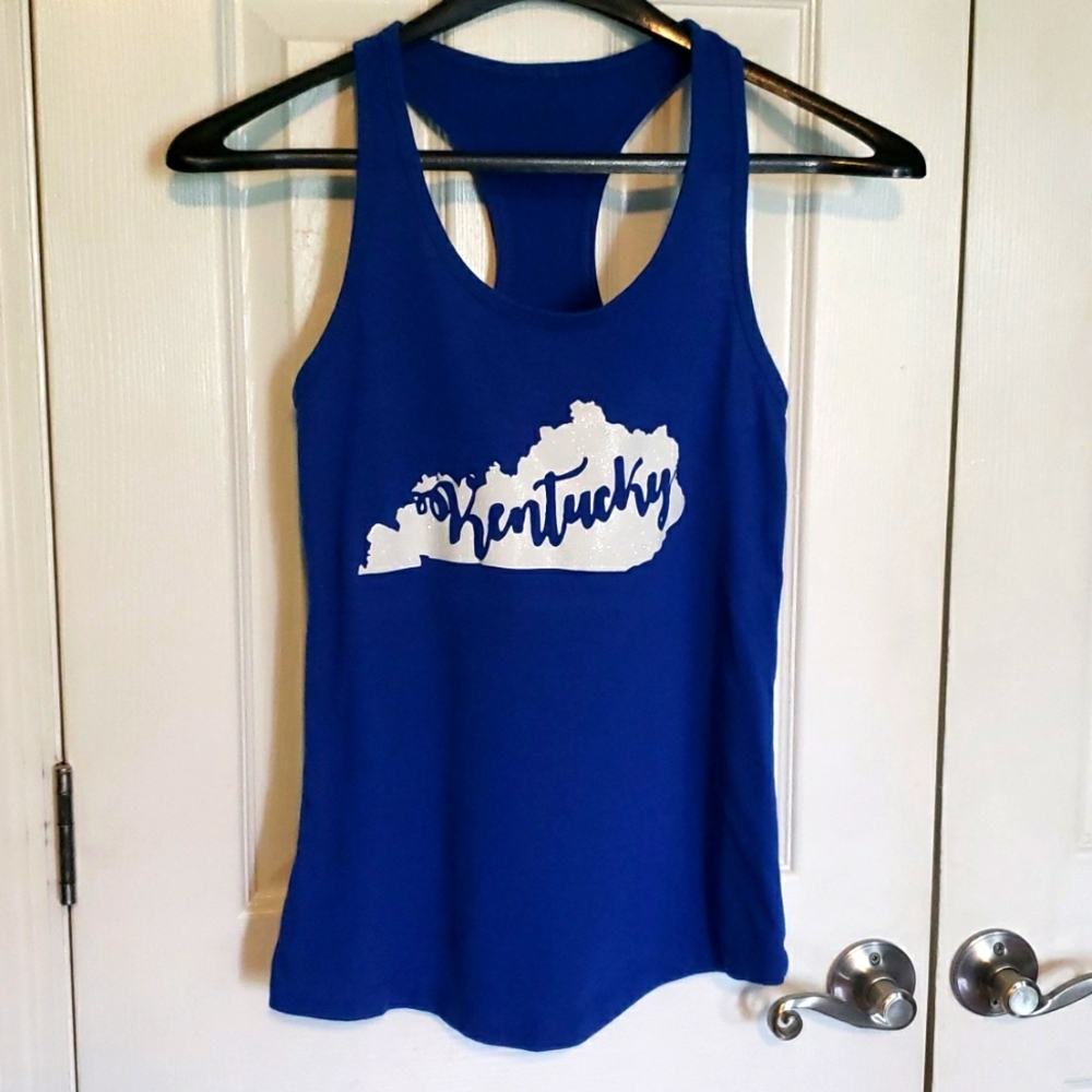 Women's Kentucky Racerback Tank Top, Small